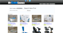 Desktop Screenshot of myseniorsource.com